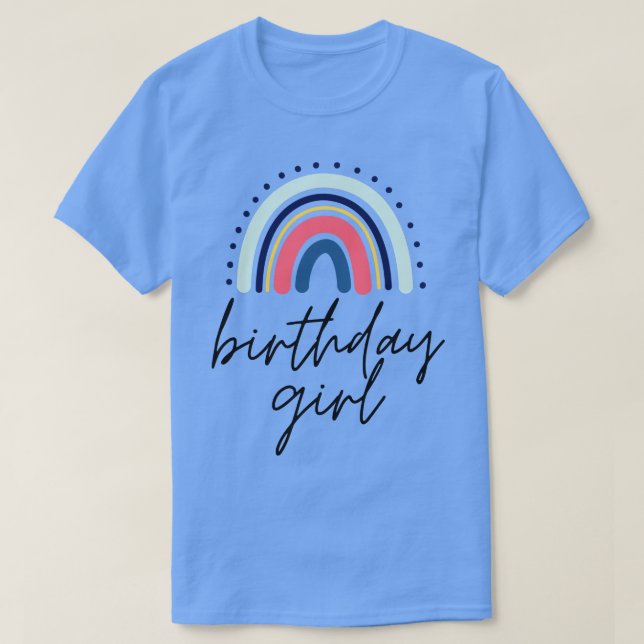 Camiseta Rapariga de aniversário 17 (Frente do Design)