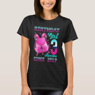 Camiseta Rapariga de aniversário 3 Desde 2019 Mochila cor-d