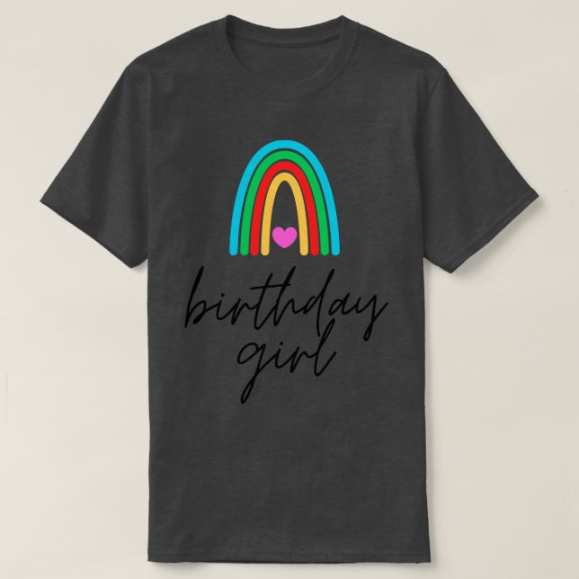 Camiseta Rapariga de aniversário 46 (Frente do Design)