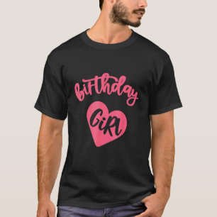 Camiseta Rapariga de aniversário Bebê Meninas de Bebê Mulhe