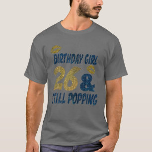 Camiseta Rapariga De Aniversário De 26 Anos De Idade 26 Ai