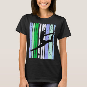 Camiseta Rapariga de Aniversário Garota de Dança Retro Esta