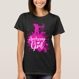 Camiseta Rapariga de Arcos Adoram Arco Caçando Arqueiro