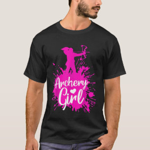 Camiseta Rapariga de Arcos Adoram Arco Caçando Arqueiro