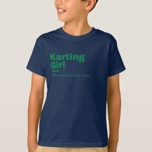 Camiseta Rapariga de Arte - Karting