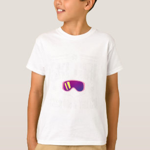 Camiseta Rapariga de Esqui Me Pegue Se Puder