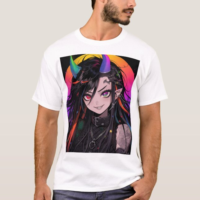 Camiseta Rapariga de Gótico Arrependido (Frente)