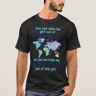Camiseta Rapariga de Lexington Kentucky Women de Lexingto