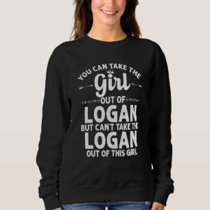 Camiseta Rapariga De Logan Ut Utah Engraçado Casa Roota Eua