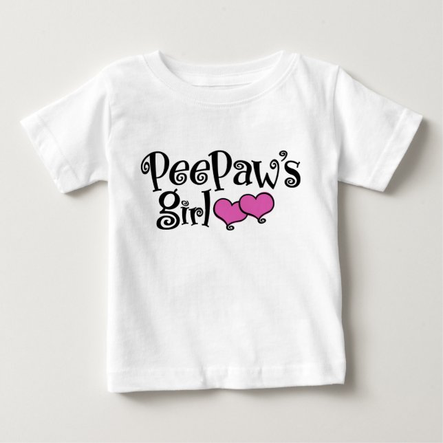 Camiseta Rapariga de PeePaw (Frente)
