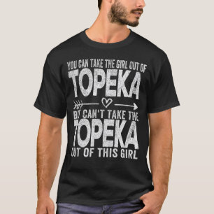 Camiseta Rapariga De Topeka Kansas Home Topeka