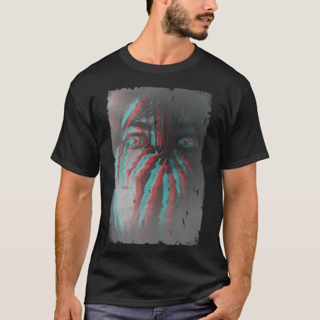 Camiseta Rapariga Demônio Satã Morte Pagan Medo Arte Escura (Frente)