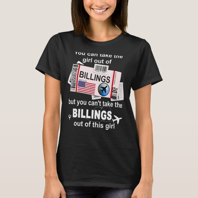 Camiseta Rapariga do Bilhete de Voo de Passagem de Embarque (Frente)
