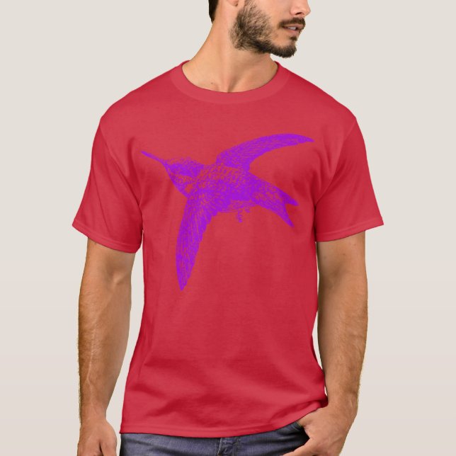 Camiseta Rapariga do Bird Barn Swallow (Frente)