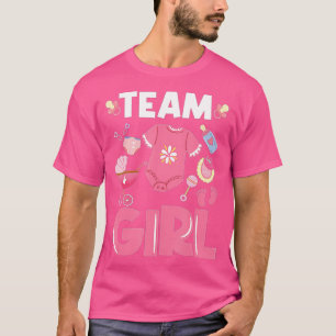Camiseta Rapariga do Grupo de Partido Revelação de Gênero (
