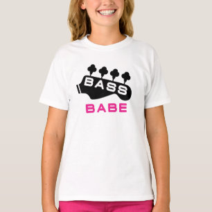 Camiseta Rapariga do Jogador de Bass