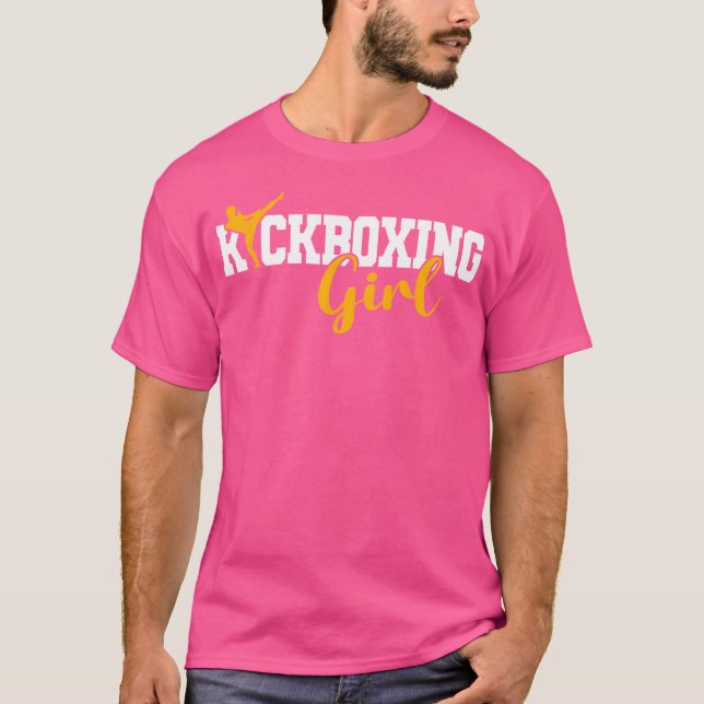 Camiseta Rapariga do Kickboxing (Frente)