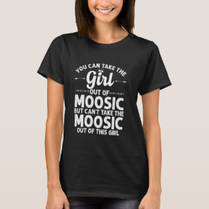 Camiseta Rapariga Do Moosic Pa Pensilvânia Engraçado Home R