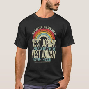 Camiseta Rapariga Do Oeste Da Jordânia, Casa Da Cidade Ocid