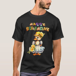 Camiseta Rapariga Ducker Aniversário