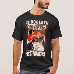 Camiseta Rapariga e Gato, Poster vintage, Alexandre Steinle