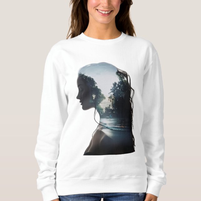 Camiseta Rapariga e Natureza (Frente)