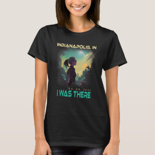 Camiseta Rapariga Eclipse Solar Total Indianapolis Em