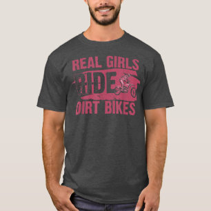Camiseta Rapariga Engraçada Arte De Bicicleta Para Mulheres