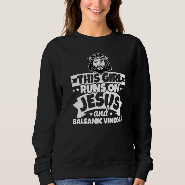 Camiseta Rapariga Executa Com Jesus E Vinagre Balsâmico (Frente)
