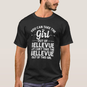 Camiseta Rapariga Fora De Bellevue Ne Nebraska Funny Home R