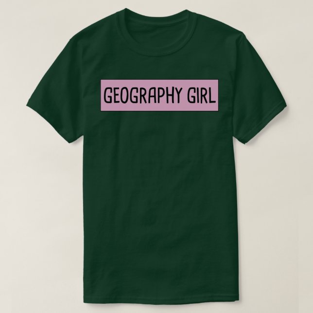 Camiseta Rapariga Geográfica 6 (Frente do Design)