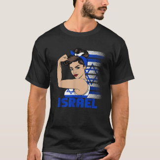 Camiseta Rapariga israelense Chica Israel T Shirt