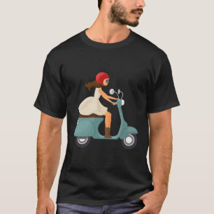 Camiseta Rapariga No Patinete