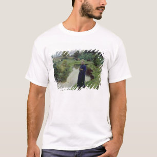 Camiseta Rapariga nos campos,