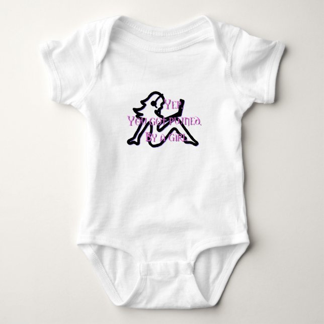 Camiseta Rapariga Pwnge Tee Baseball (Frente)
