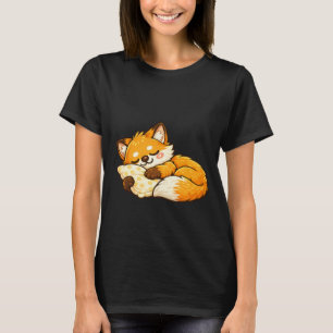 Camiseta Rapariga Raposa Adormecida Fofo