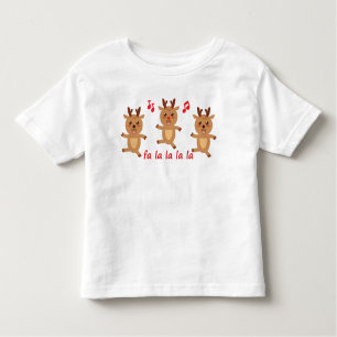 Camiseta Rapariga Rudolph Snowflakes Garota