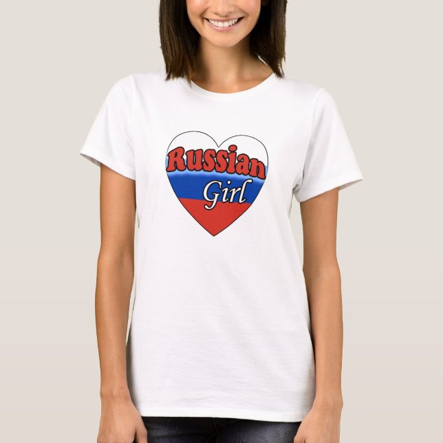 Camiseta Rapariga Russa (Frente)