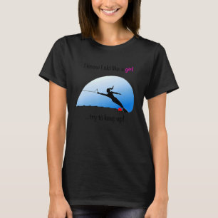 Camiseta Rapariga Slalom Water Skier
