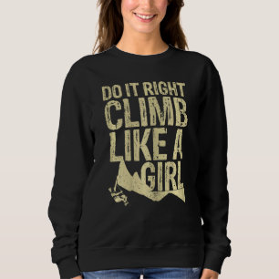 Camiseta Rapariga Subida, Escalada De Escala