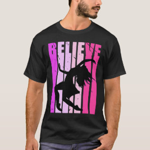 Camiseta Raparigas acreditam Dançarino bailarino no teatro
