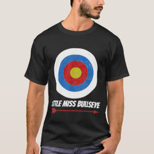Camiseta Raparigas Arrejadoras Bonitas Senhorita Bullseye T