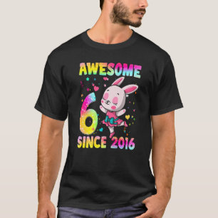Camiseta Raparigas de 6 anos adolescentes Raios-Fofos-Fofos