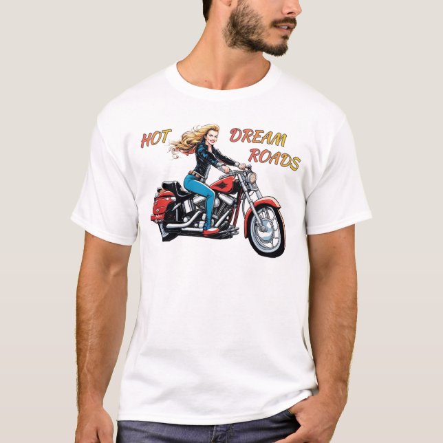 Camiseta Raparigas de Sonho Quentes (Frente)