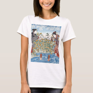 Camiseta Raparigas Japonesas por Ide Tama River