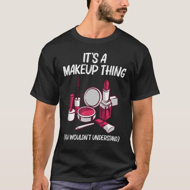Camiseta Raparigas Makeup Meninas Maquietologia Artista Cos (Frente)