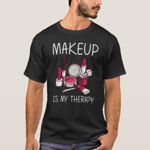 Camiseta Raparigas Makeup Meninas Maquietologia Artista Cos