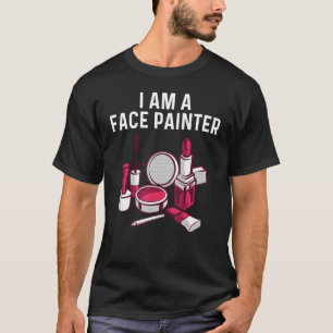 Camiseta Raparigas Maquianas Maquiagem Artista Cosmetologia
