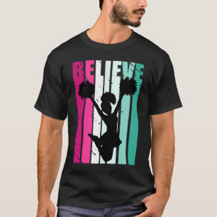 Camiseta Raparigas Motivacionais Rosa E Verde Encantam Bel