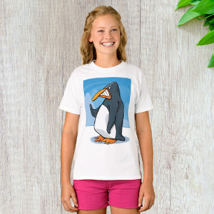 Camiseta Raparigas Pinguins com Raiva